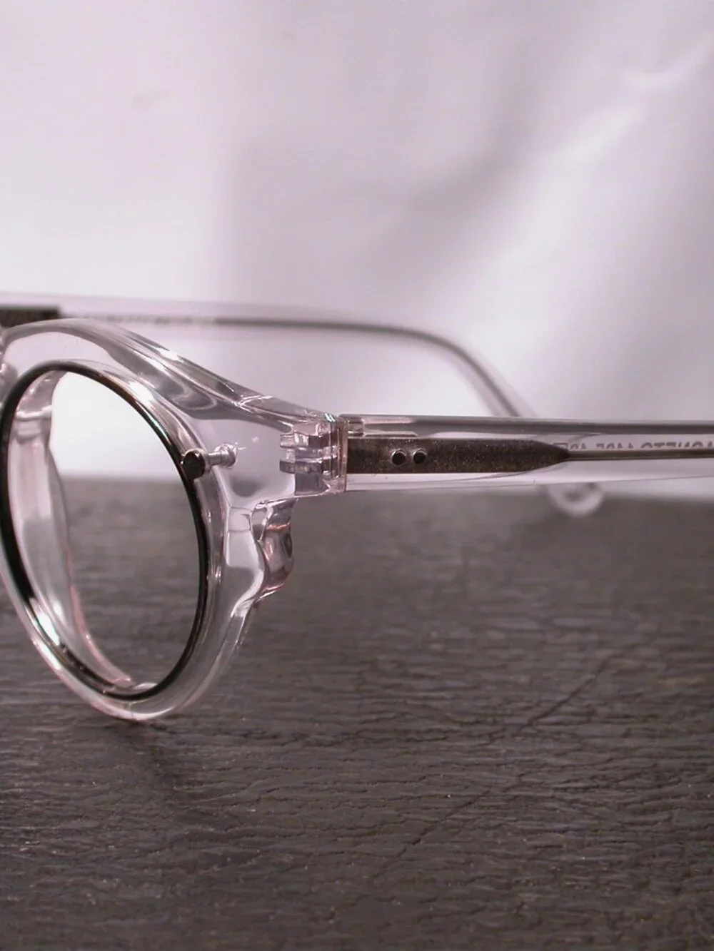 Jean Francois Rey Magneto Crystal Clear Round Fashion Eyeglasses Frames